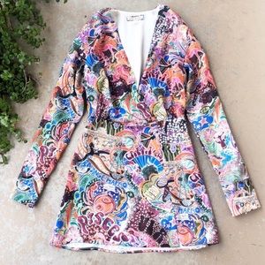 ZENDAYA X TOMMY HILFIGER ZODIAC MINI DRESS